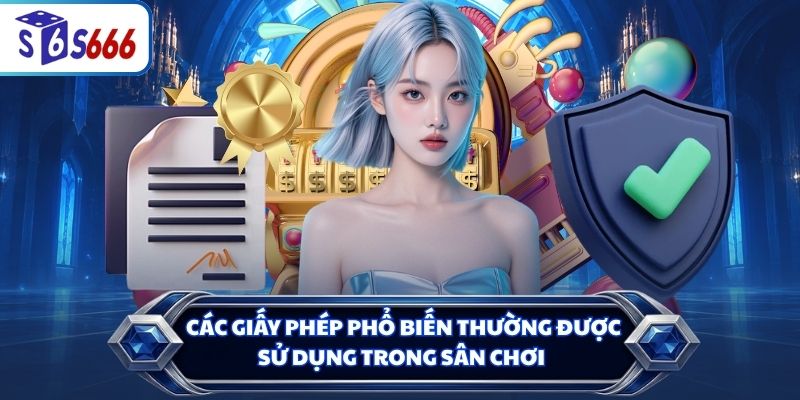 Các giấy phép phổ biến thường được sử dụng trong sân chơi