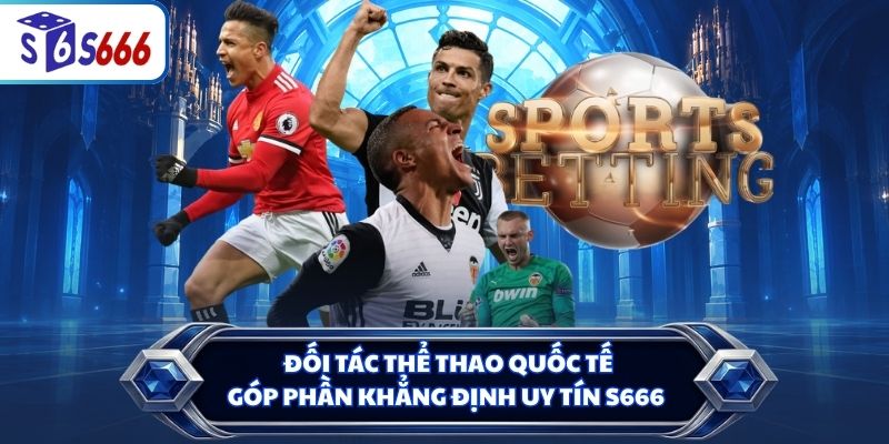 Đối tác thể thao quốc tế góp phần khẳng định uy tín S666